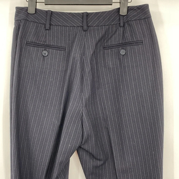 Brooks Brothers 346 Trouser Pants Women’s Size 8 Blue Stripes 100% Wool - Picture 8 of 14